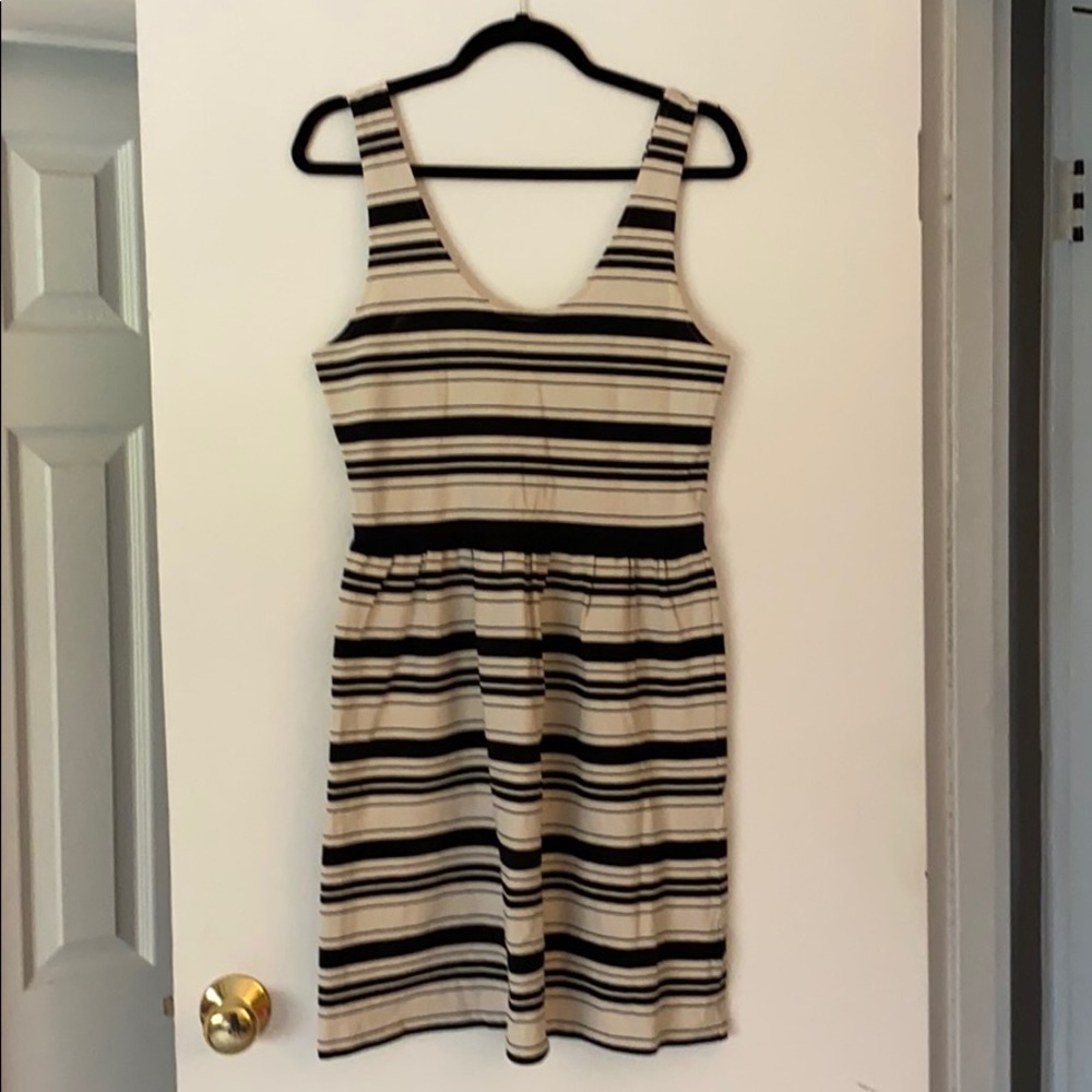 Jcrew stripped dress